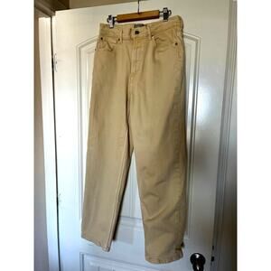 Everlane | Size 28 Tall The Way-High Organic Cotton Jeans Pale Yellow